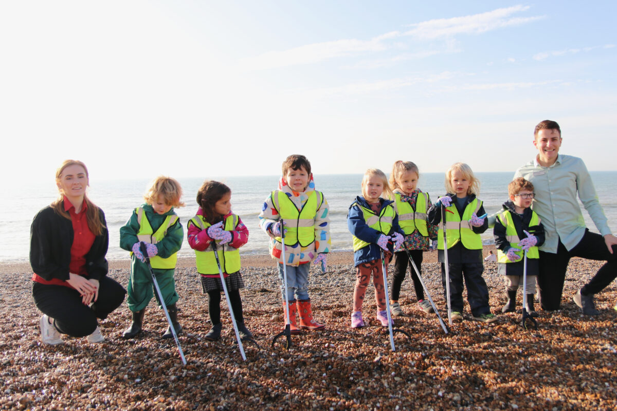 Hopscotch Childrens Nursery Beach Clean 2
