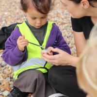 outdoor learning beach
