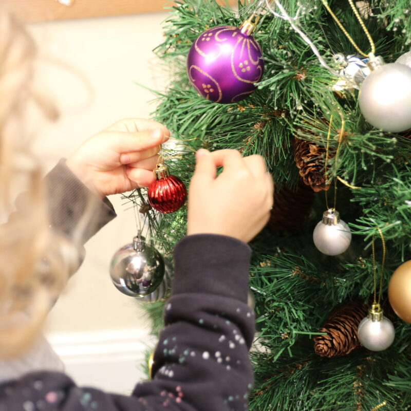 Hove Station Christmas tree